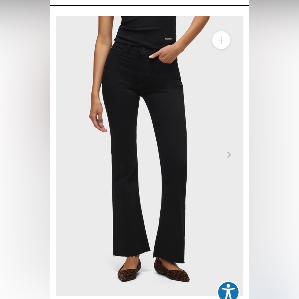 Hudson Jeans Women's Black Flare Jeans